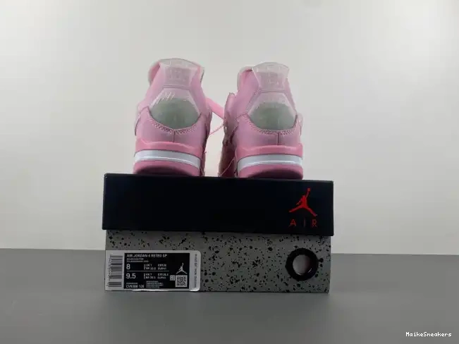 MaikeSneakers X OFF-WHITE PINK JORDAN 4 0511